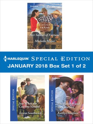 cover image of Harlequin Special Edition January 2018 Box Set 1 of 2
